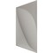 Ekena Millwork 11 7/8in. W x 11 7/8in. H Malone EnduraWall Decorative 3D Wall Panel Covers 0.98 Sq. Ft. WP12X12MLCCH - alternate 5